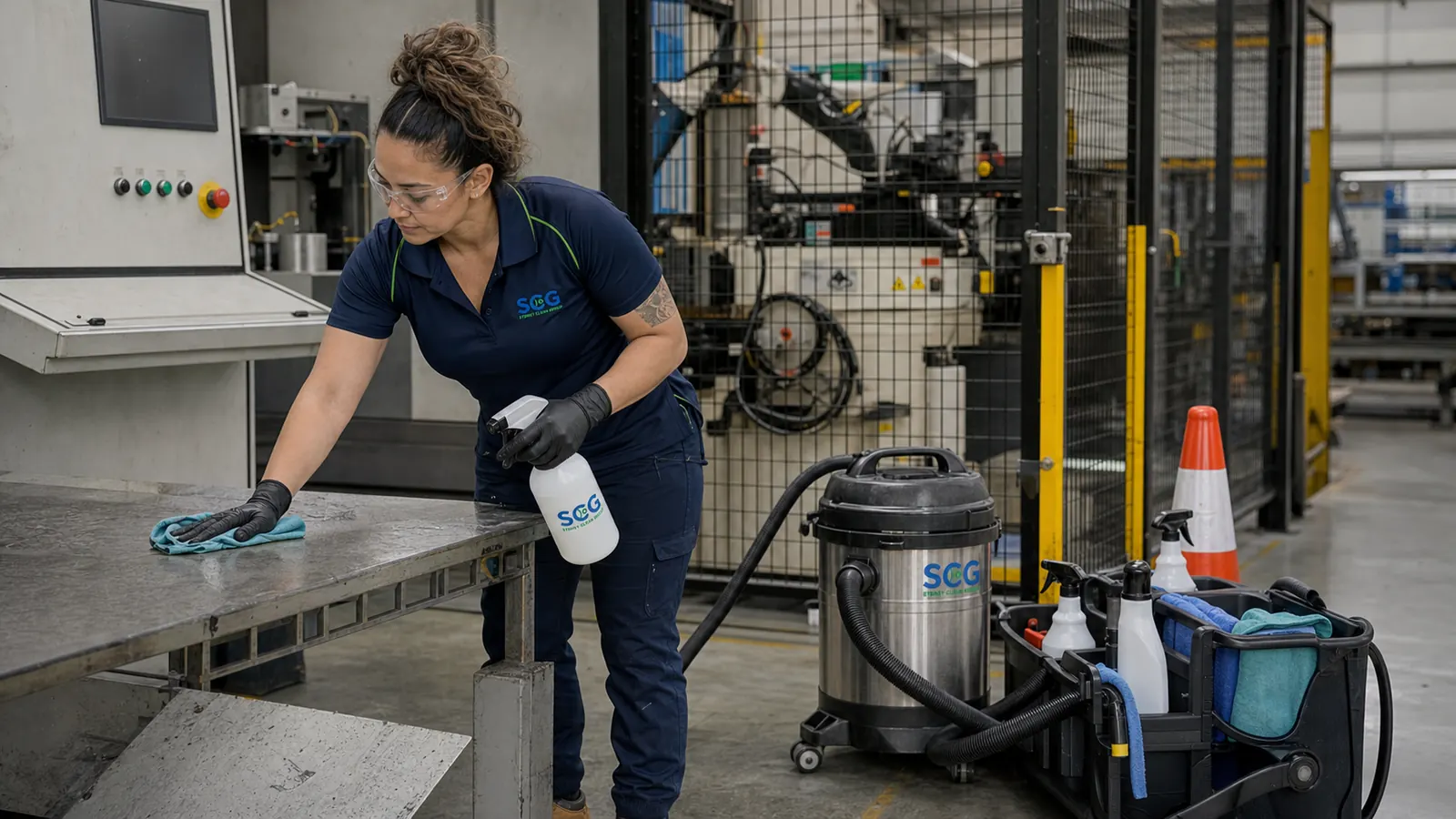 Warehouse Cleaning team at work in Sydney — Sydney Clean Group, the commercial cleaning experts