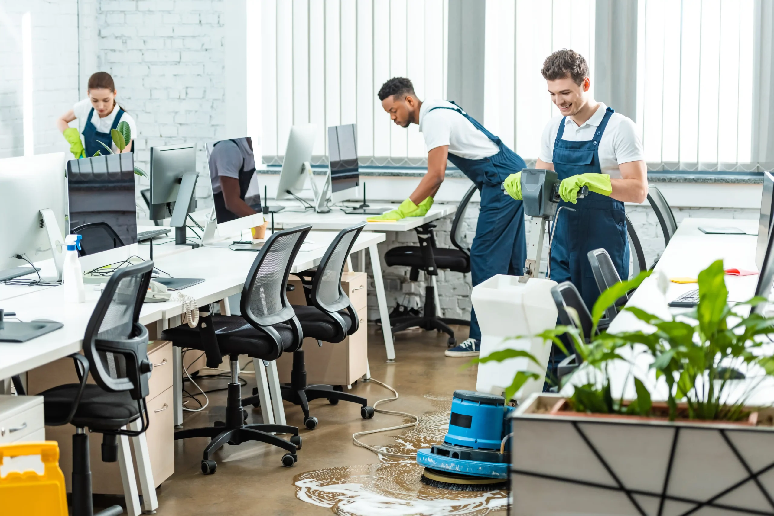 Sydney Clean Group, Sydney's commercial cleaning experts, at work