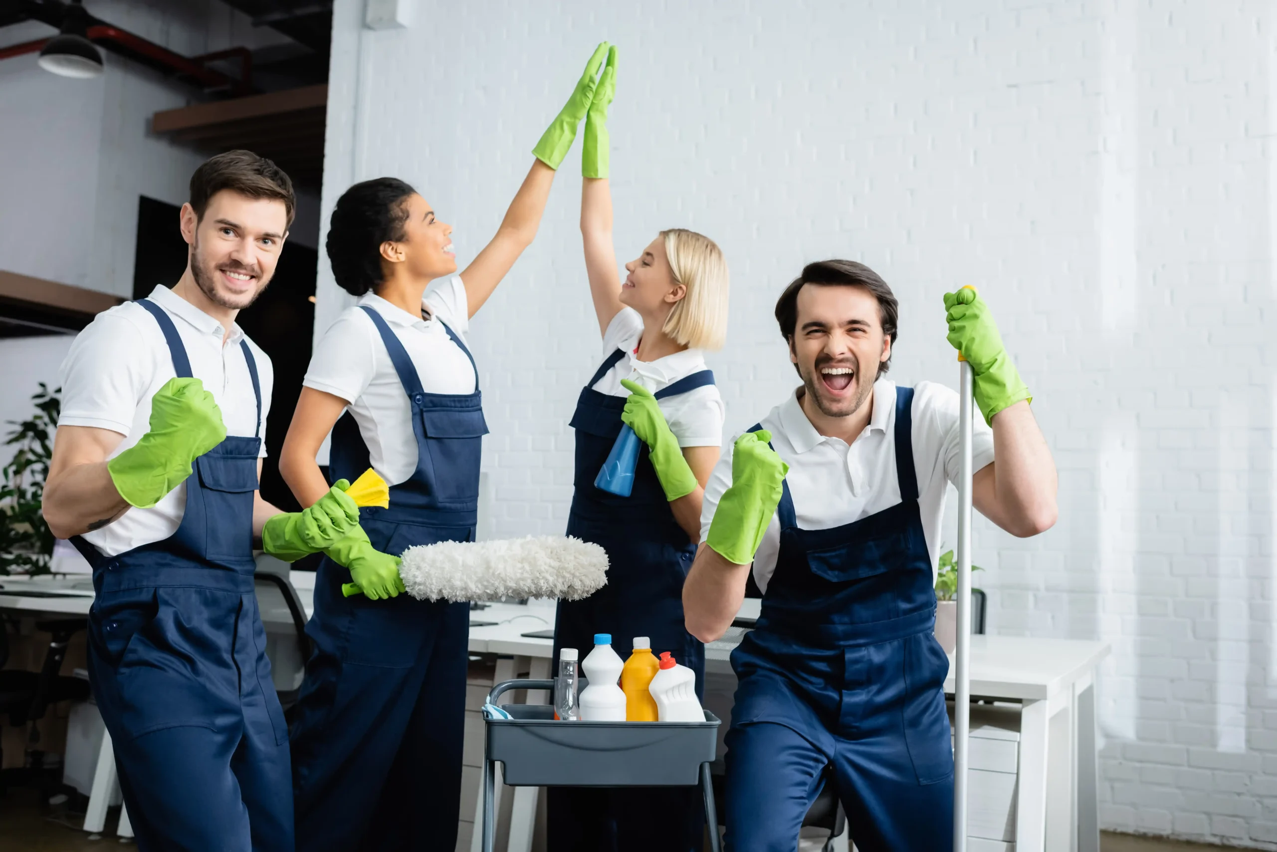 School Cleaning team at work in Sydney — Sydney Clean Group, the commercial cleaning experts